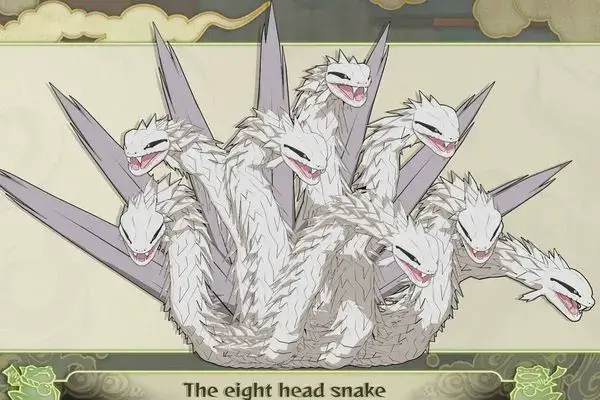 Dragon Yamata no Orochi dans le manga Naruto