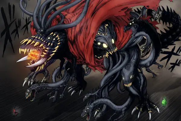 Le monstre Orochi dans le manga One Punch Man