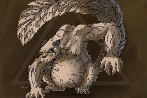 Shukaku, le démon à une queue de Naruto