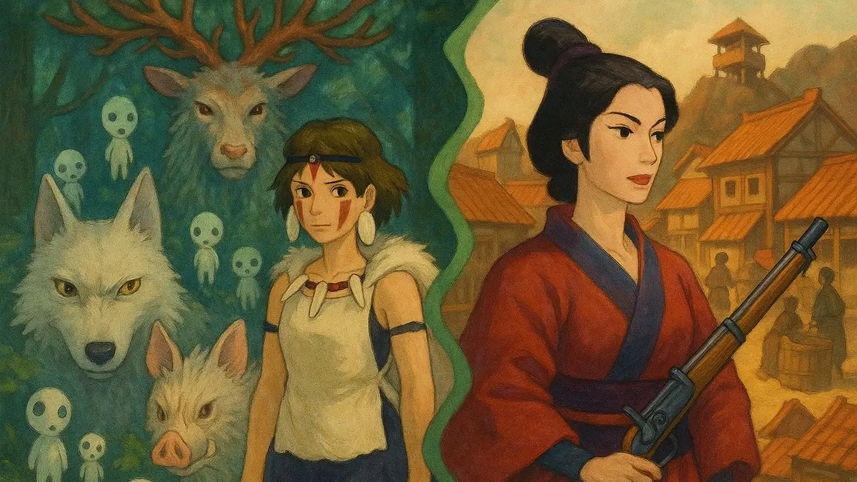 Mononoke contre Dame Eboshi
