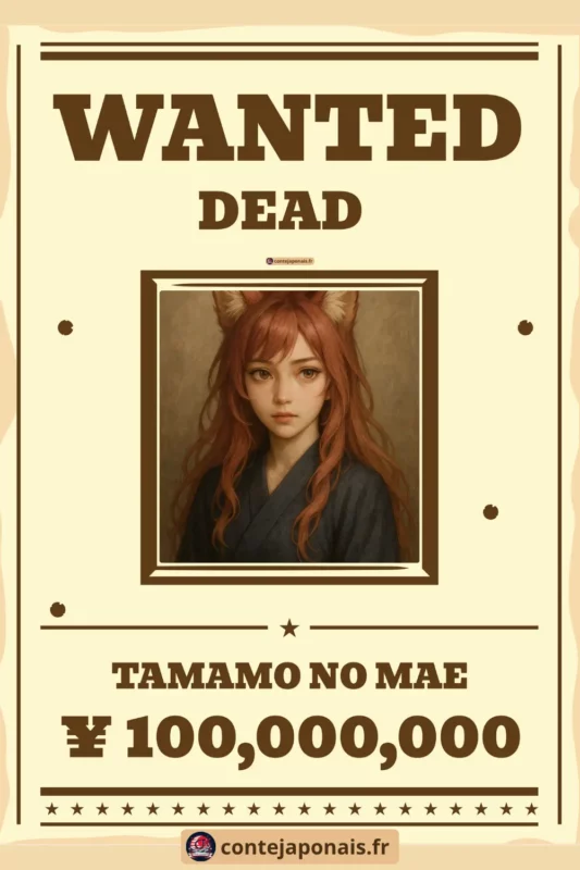 Affiche Wanted de Tamamo no Mae