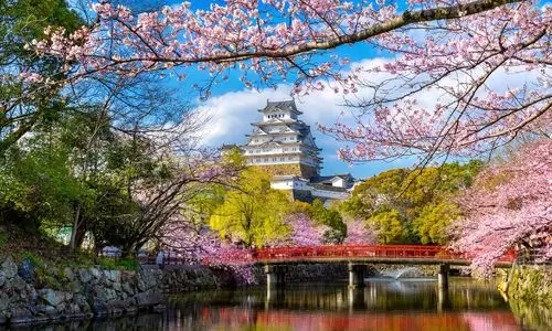 Temple japonais dans la nature