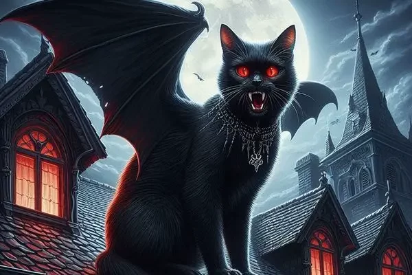 chat-vampire