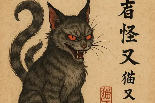 Nekomata au regard perçant